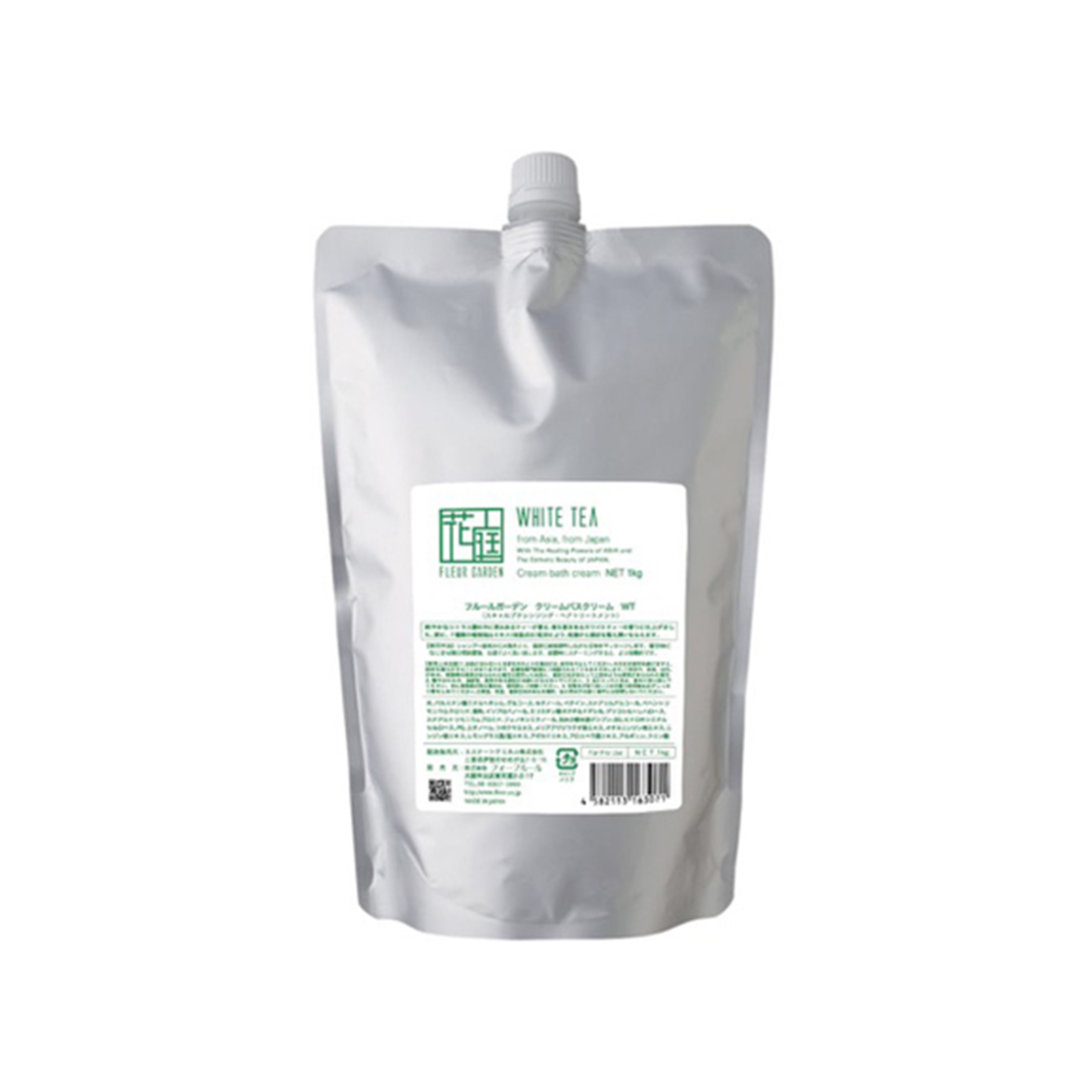 フルールガーデン クリームバスクリームホワイトティーフローラル  1000g