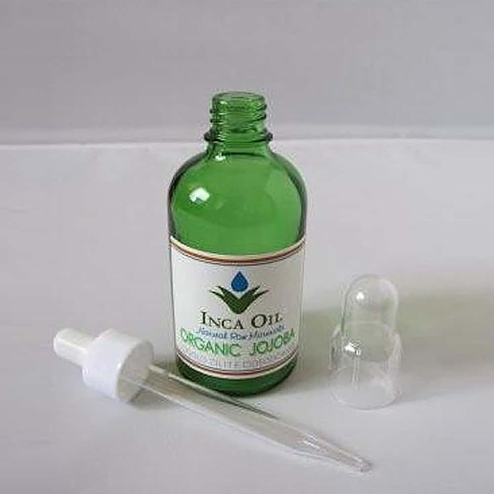 ホホバ　詰替え（スポイト付）遮光ガラスビン120ml