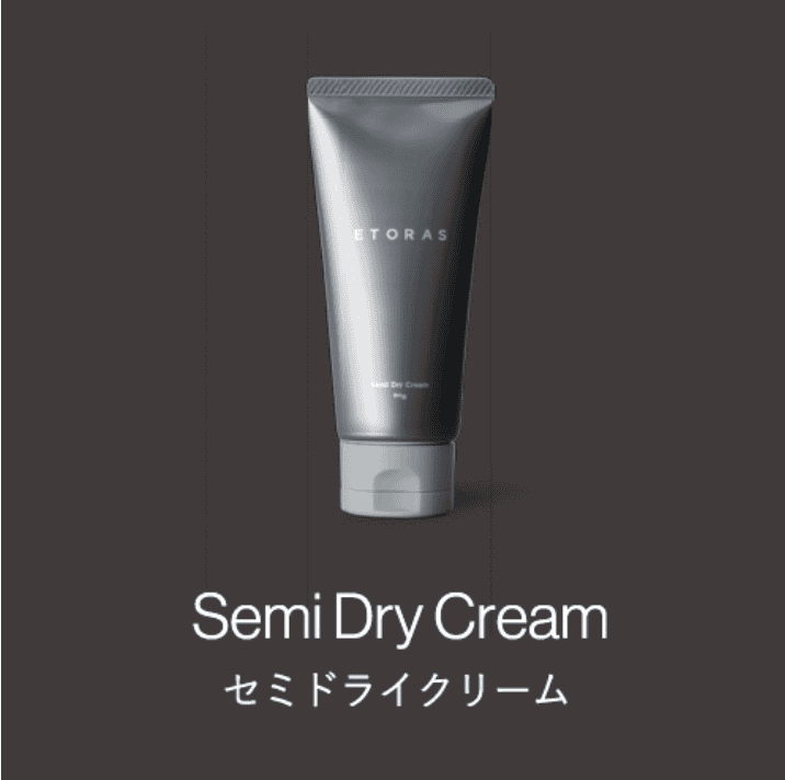 ETORAS Semi Dry Cream　90g (契約商品）