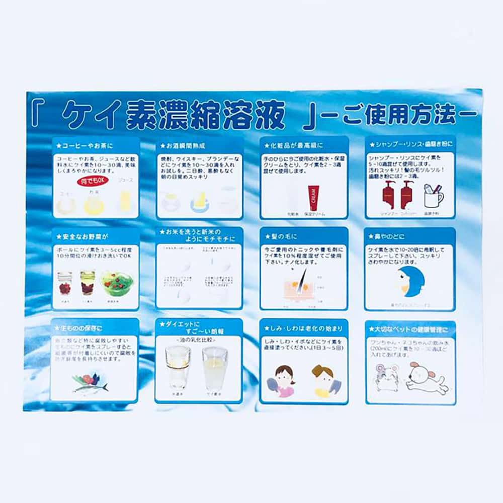 ケイ素の取り方チラシ